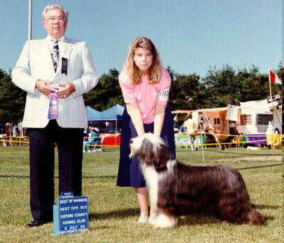 Sasha on earning her championship.